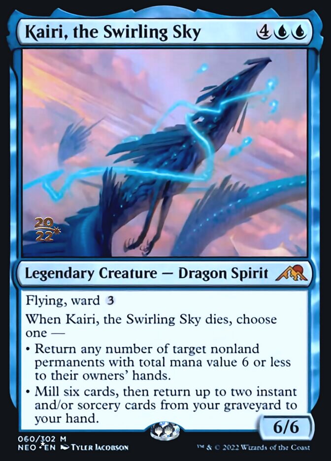 Kairi, the Swirling Sky [Kamigawa: Neon Dynasty Prerelease Promos] | Grognard Games