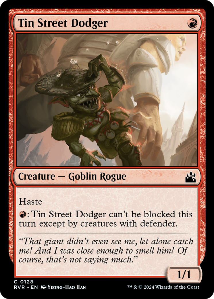 Tin Street Dodger [Ravnica Remastered] | Grognard Games