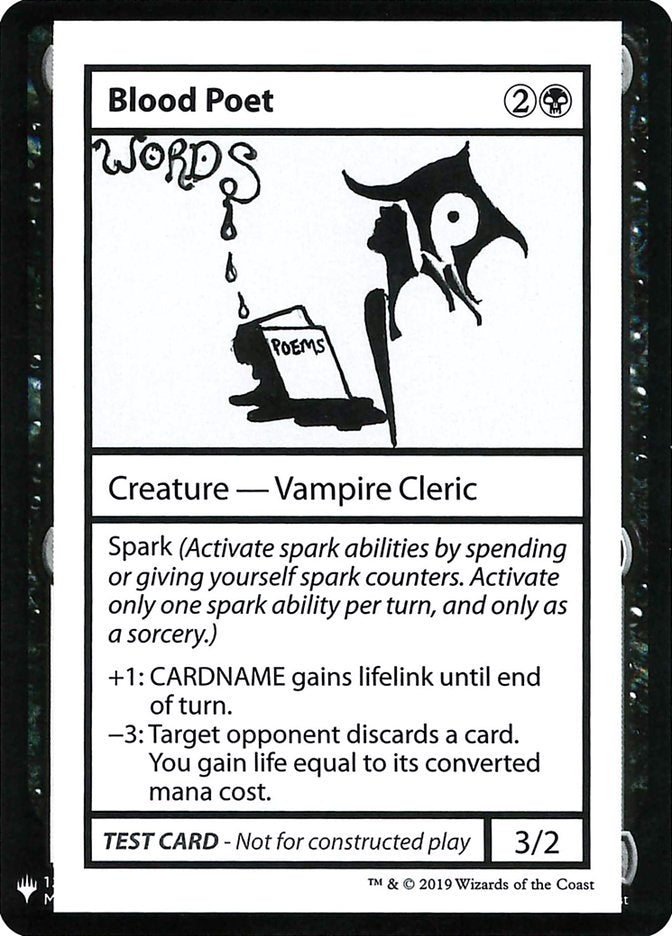 Blood Poet [Mystery Booster Playtest Cards] | Grognard Games