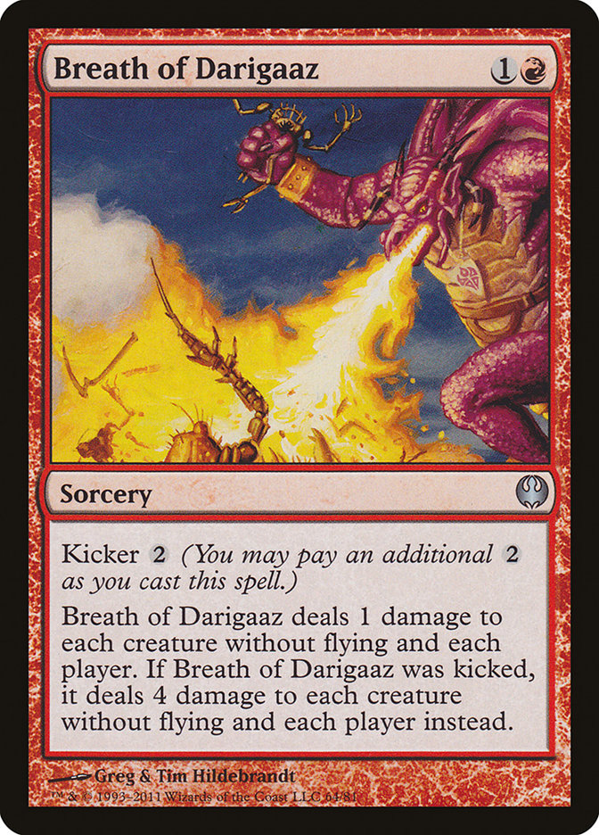 Breath of Darigaaz [Duel Decks: Knights vs. Dragons] | Grognard Games