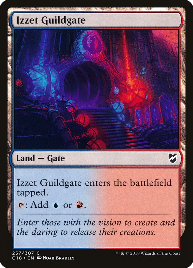 Izzet Guildgate [Commander 2018] | Grognard Games