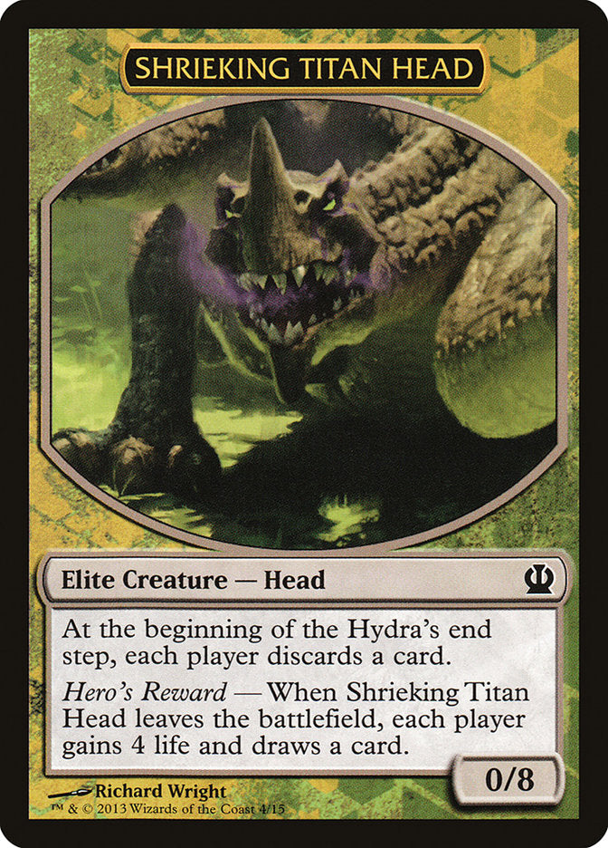 Shrieking Titan Head [Theros Face the Hydra] | Grognard Games