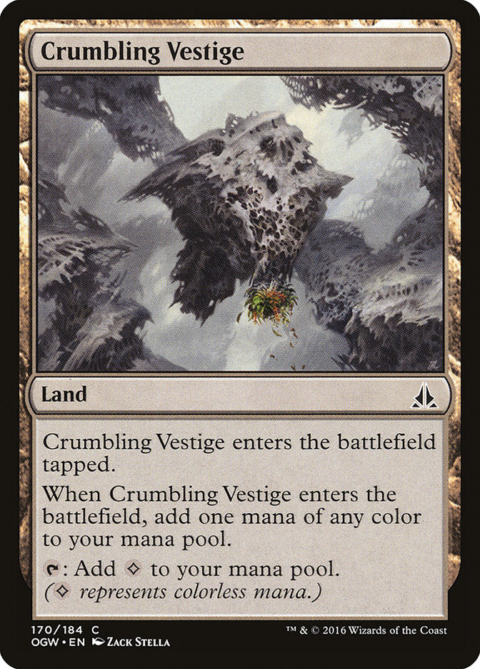 Crumbling Vestige [Oath of the Gatewatch] | Grognard Games