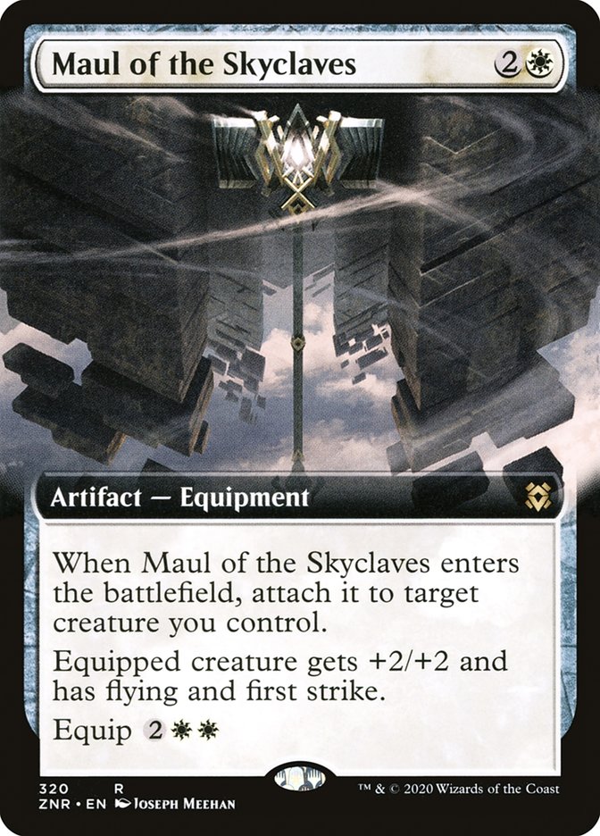 Maul of the Skyclaves (Extended) [Zendikar Rising] | Grognard Games