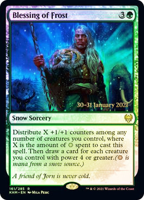 Blessing of Frost [Kaldheim Prerelease Promos] | Grognard Games