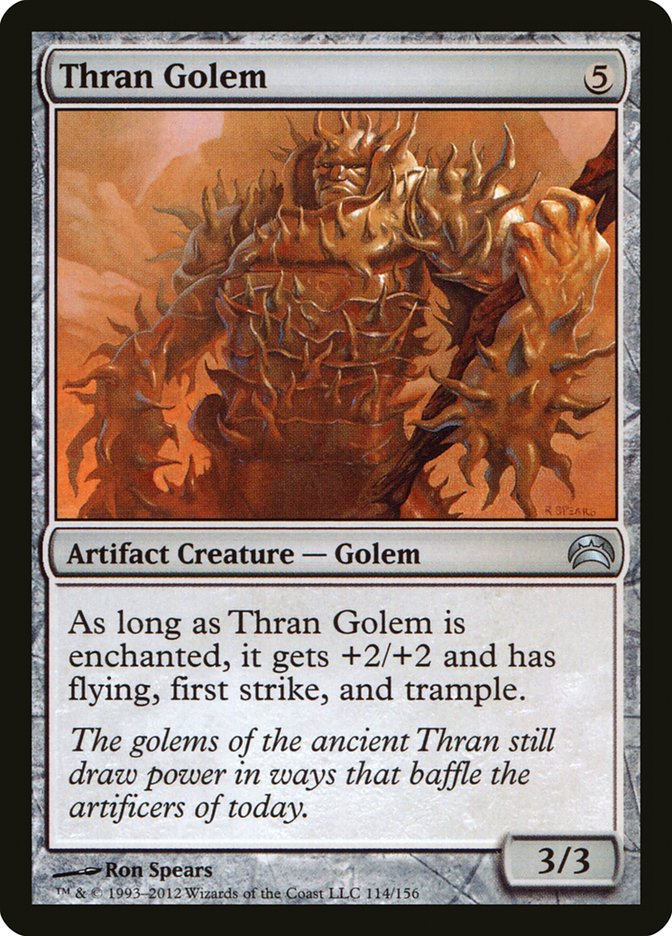 Thran Golem [Planechase 2012] | Grognard Games