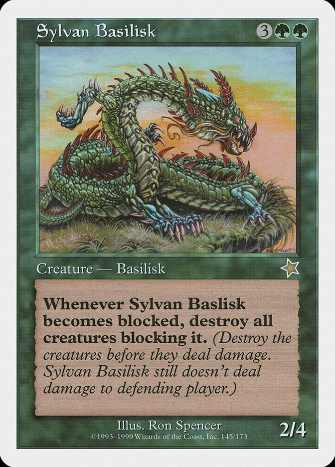 Sylvan Basilisk [Starter 1999] | Grognard Games