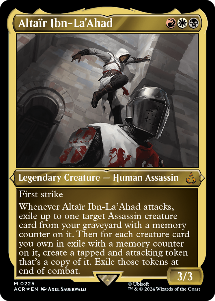 Altair Ibn-La'Ahad (Foil Etched) [Assassin's Creed] | Grognard Games