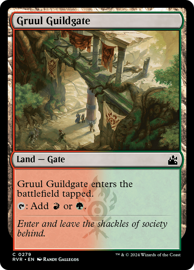 Gruul Guildgate [Ravnica Remastered] | Grognard Games