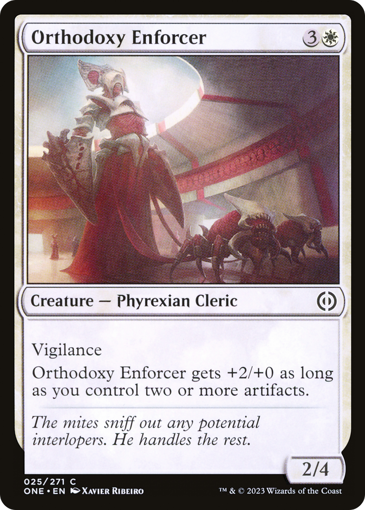 Orthodoxy Enforcer [Phyrexia: All Will Be One] | Grognard Games