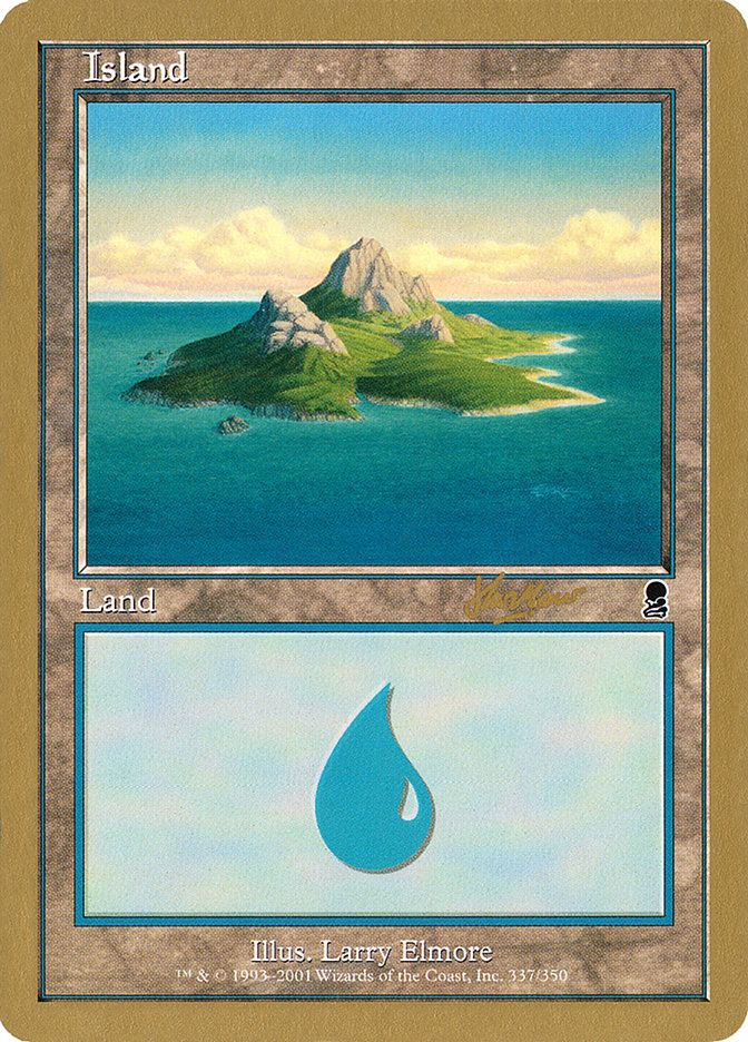 Island (shh337) (Sim Han How) [World Championship Decks 2002] | Grognard Games