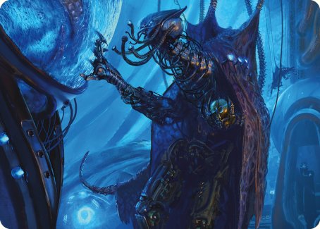 Atmosphere Surgeon Art Card [Phyrexia: All Will Be One Art Series] | Grognard Games