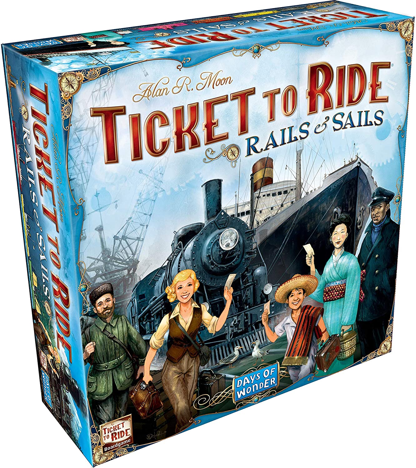 Ticket to Ride Rails and Sails | Grognard Games