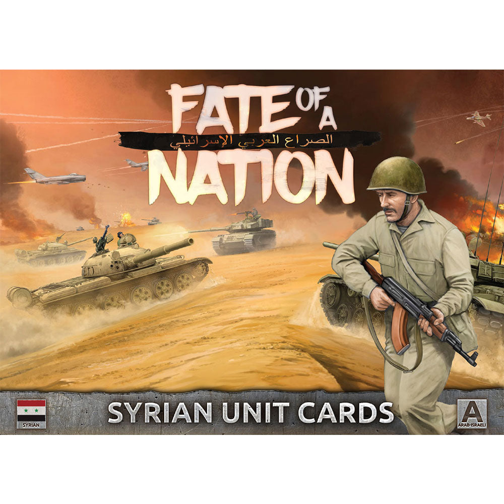 Fate of a Nation Syrian Unit Cards | Grognard Games