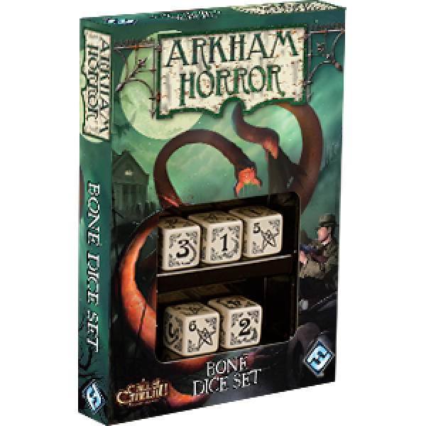 Arkham Horror Bone Dice Set | Grognard Games