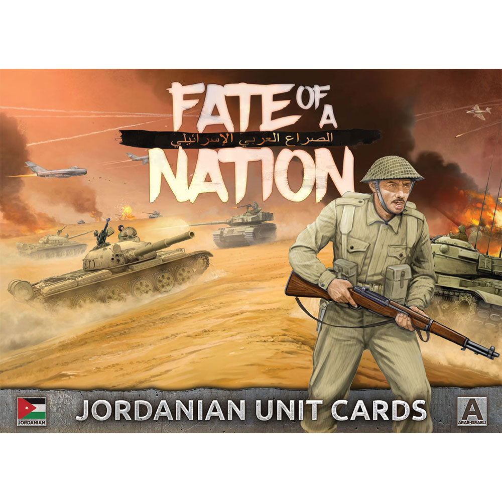 Fate of a Nation Jordanian Unit Cards | Grognard Games