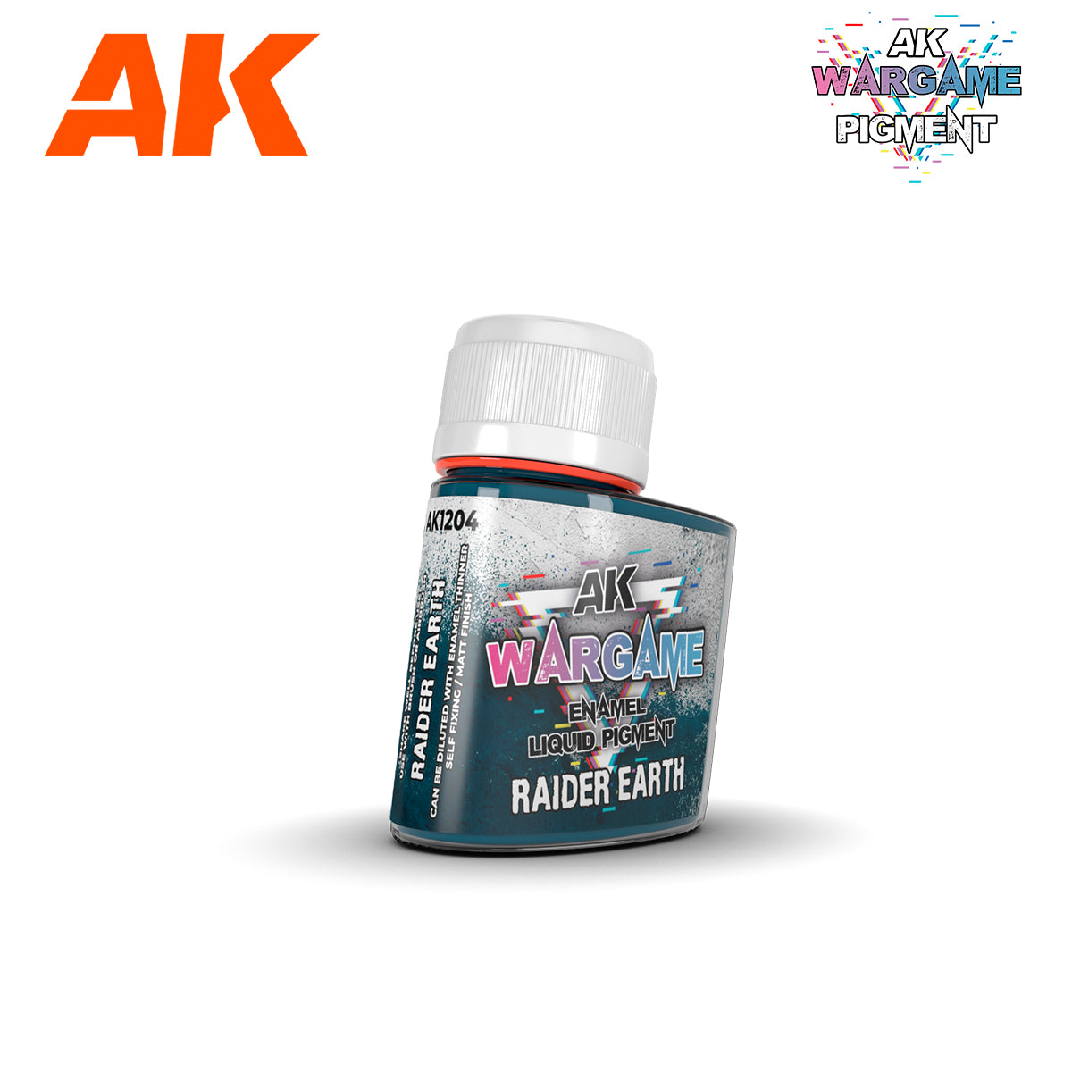 AK1204 RAIDER EARTH – ENAMEL LIQUID PIGMENT | Grognard Games