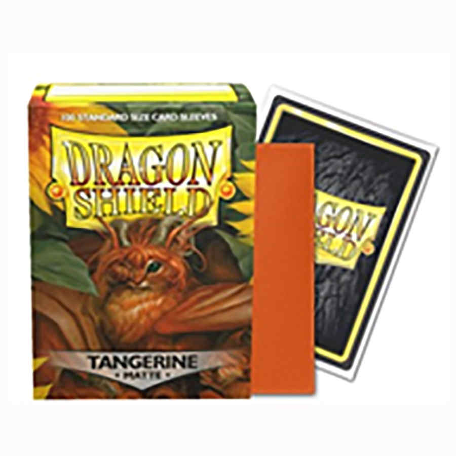 Dragon Shield Matte Tangerine | Grognard Games