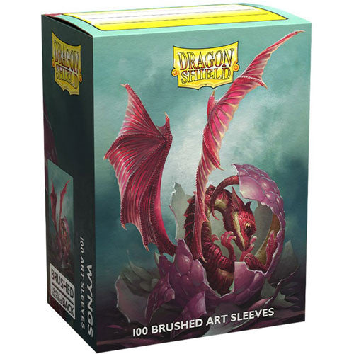 Dragon Shield Sleeves: Brushed - Baby Dragon Wyngs | Grognard Games