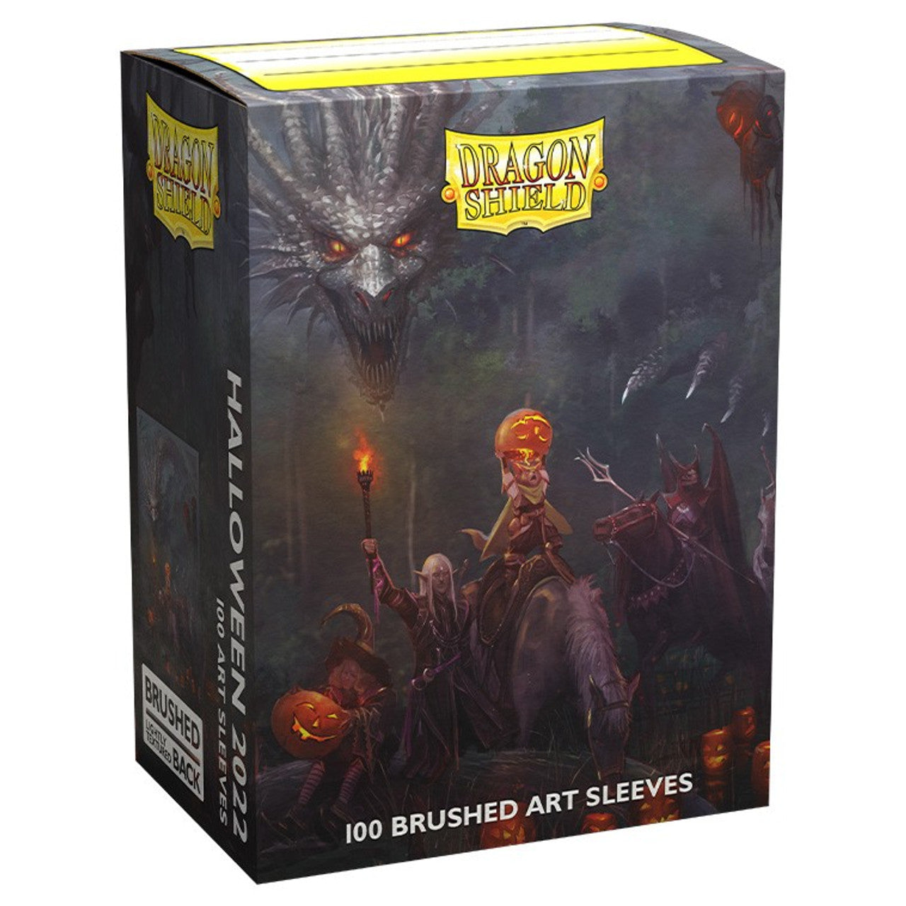 Dragon Shields Brushed Art - Halloween Dragon 2022 | Grognard Games