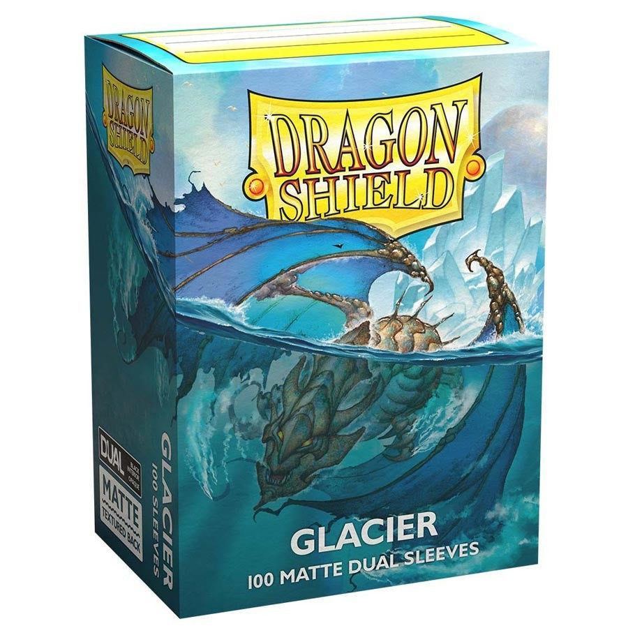 Dragon Shields Dual Matte Glacier | Grognard Games