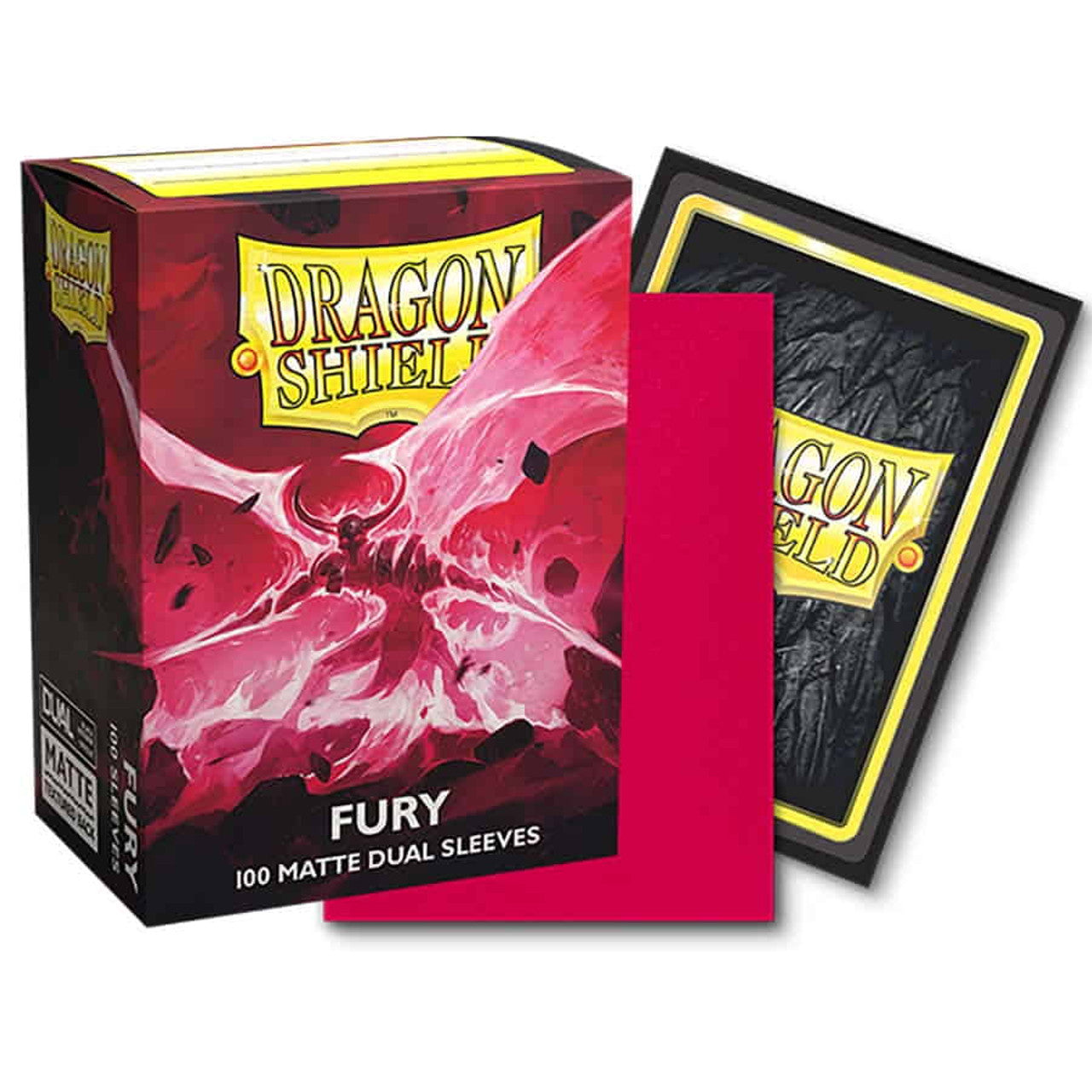 Dragon Shields Dual Matte Fury | Grognard Games