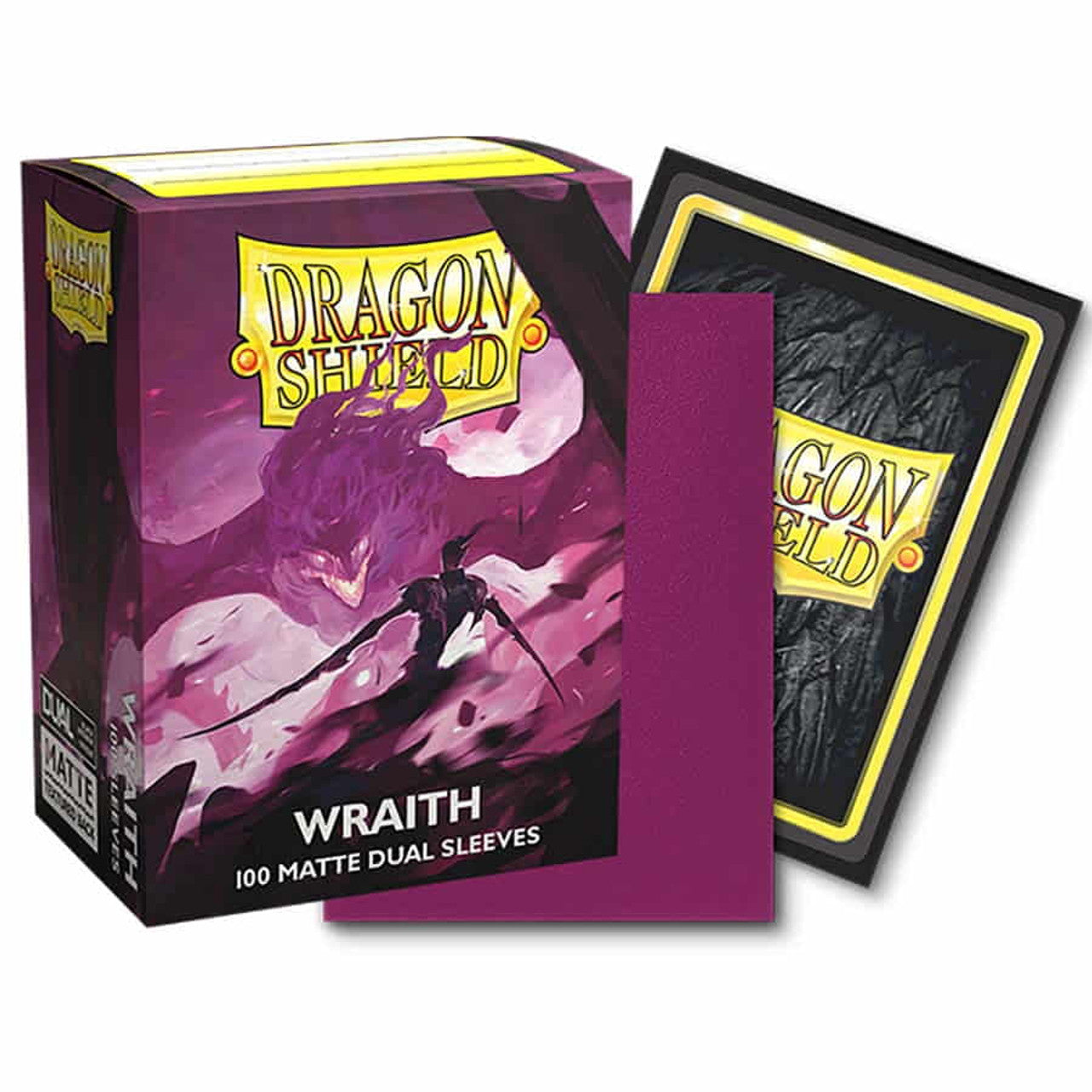 Dragon Shield Dual Matte Sleeves - Wraith | Grognard Games