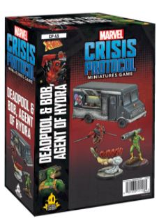 CP 45 Marvel Crisis Protocol: Deadpool and Bob, Agent of Hydra | Grognard Games