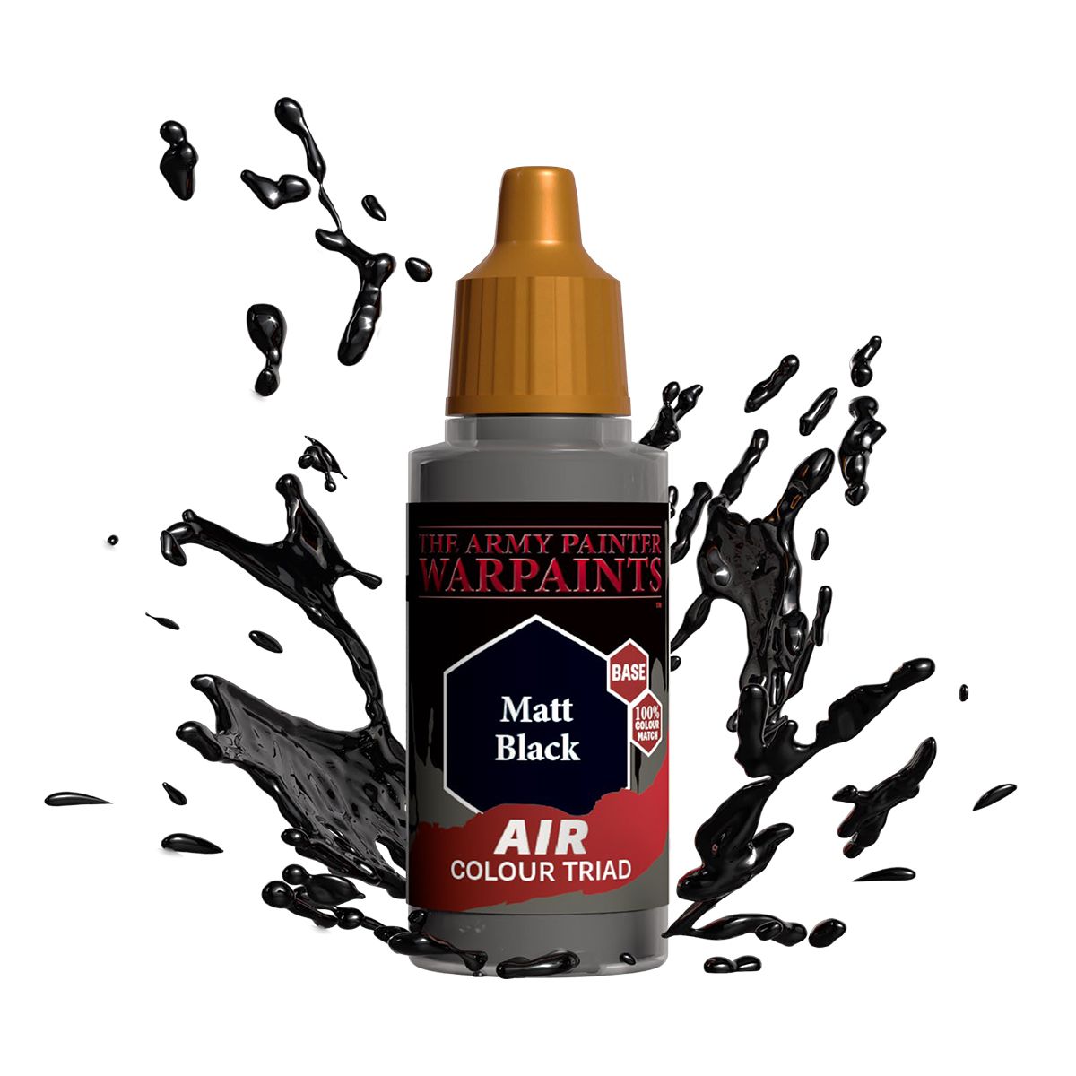 Army Painter Warpaints Air - Matt Black | Grognard Games