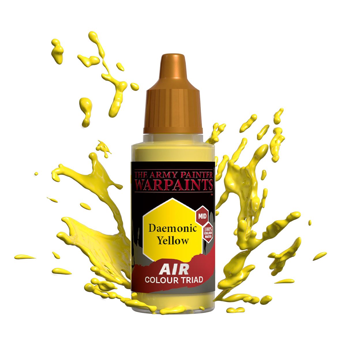 Army Painter Warpaints Air - Daemonic Yellow | Grognard Games