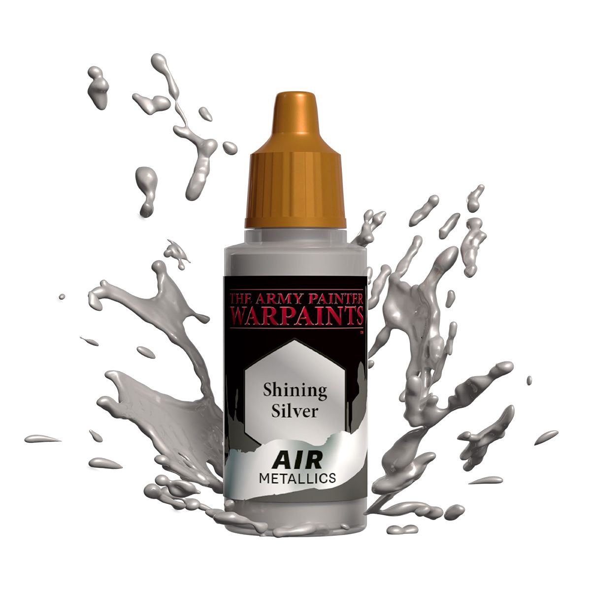 Army Painter AW1129 Air Metallic Shining Silver | Grognard Games