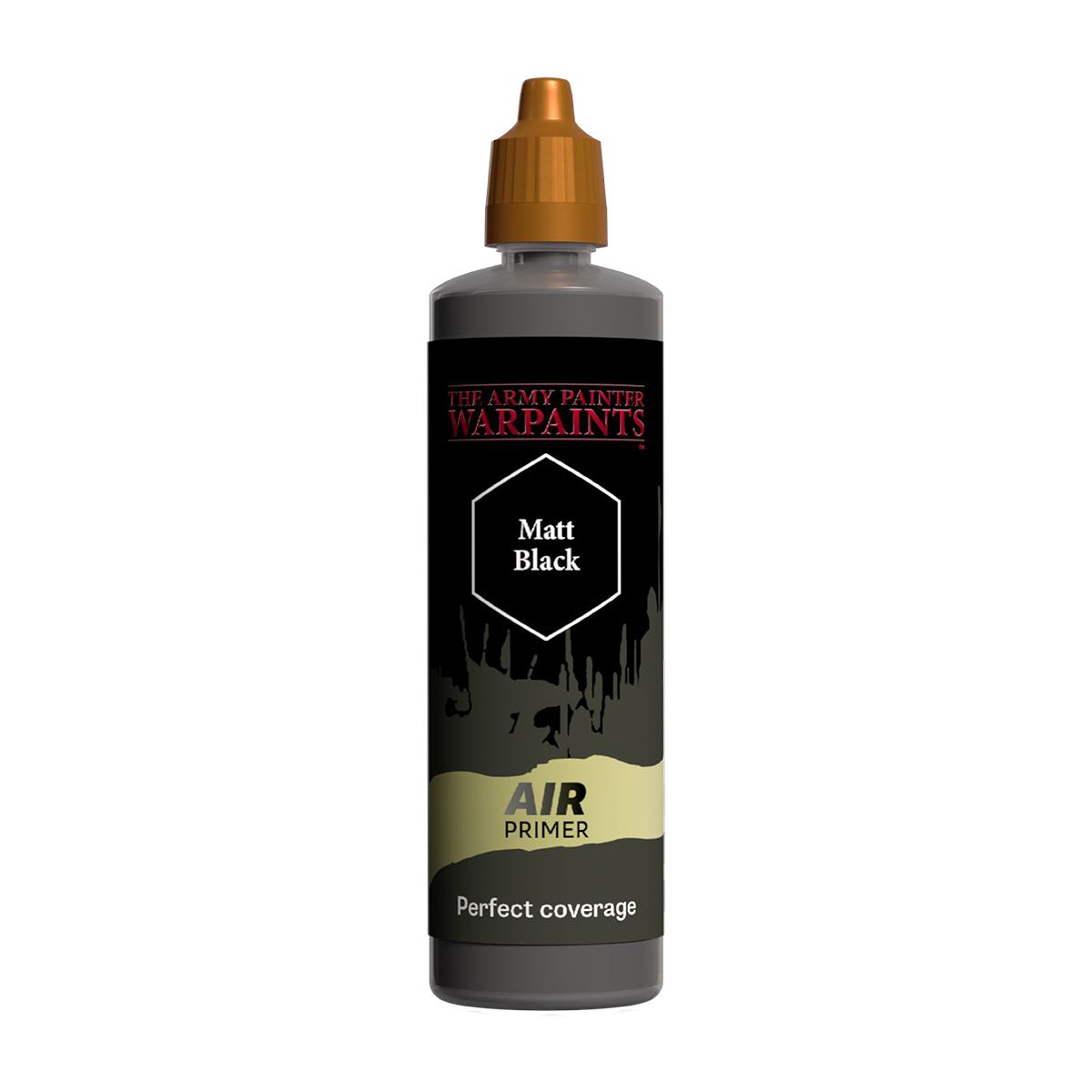 Army Painter Warpaints Air - Matt Black Primer 100ml | Grognard Games