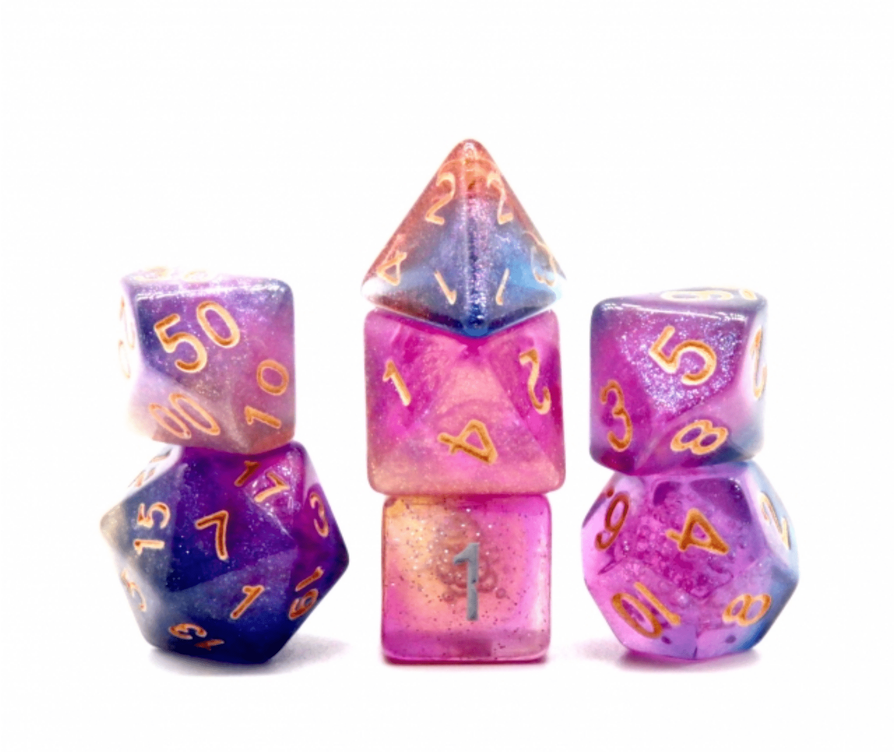 Foam Brain Games Andromeda's Nebula RPG Dice Set | Grognard Games