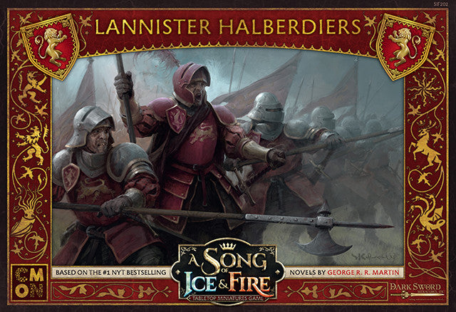 SIF202 A Song of Ice & Fire: Lannister Halberdiers | Grognard Games
