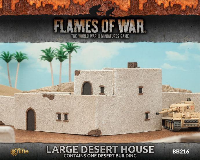 BB216 Large Desert House | Grognard Games