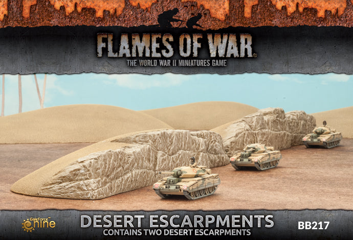 BB217 Desert Escarpments | Grognard Games