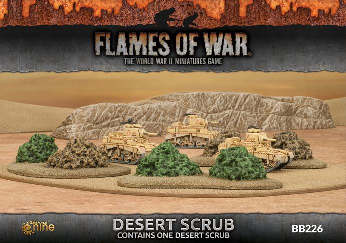 BB226 Desert Scrub | Grognard Games