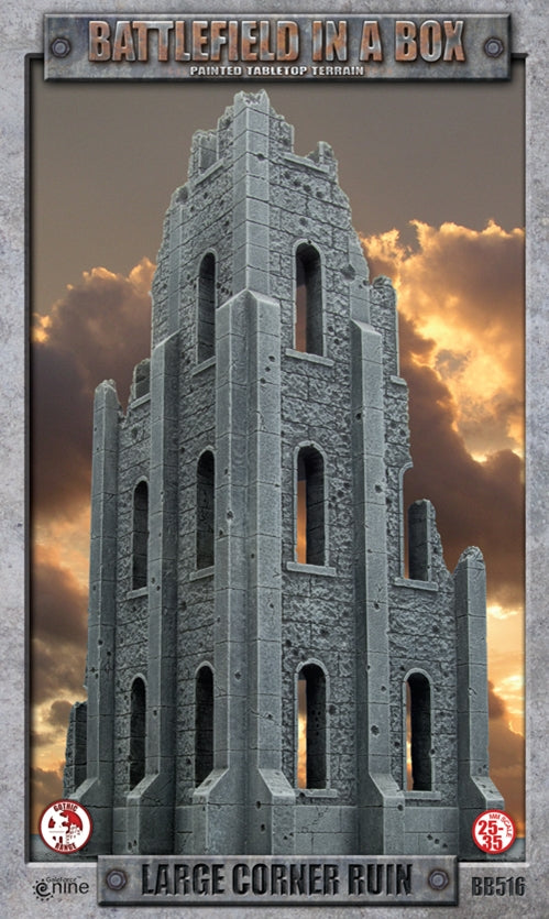 BB516 Large Corner Ruin | Grognard Games