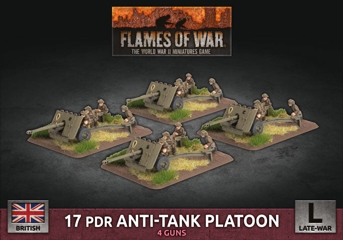 17 pdr anti-tank platoon | Grognard Games