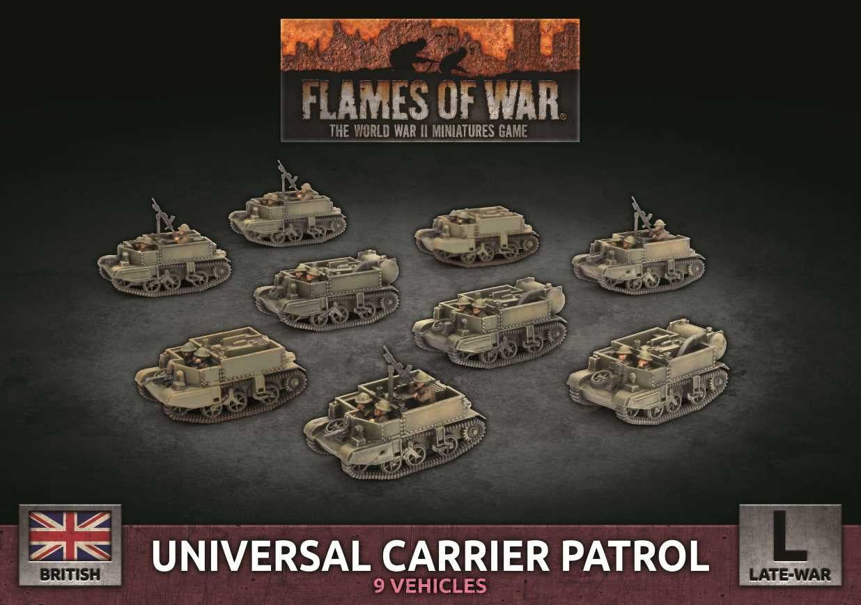 Universal Carrier Patrol | Grognard Games