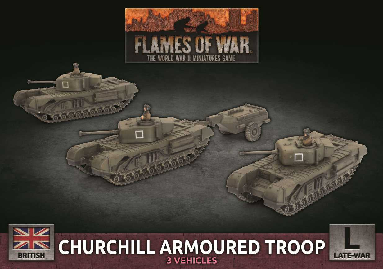 Churchill Armoured Troop | Grognard Games