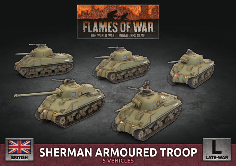 Sherman Armoured Troop | Grognard Games