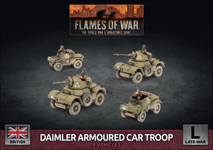Daimler Armoured Car Troop | Grognard Games