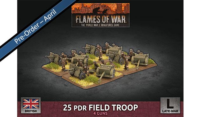 25 PDR Field Troop | Grognard Games