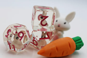 Foam Brain Games BACKYARD BUNNY RPG DICE SET | Grognard Games