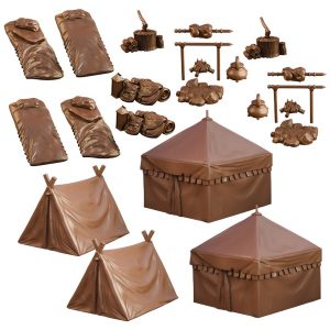 Terrain Crate Military campsite | Grognard Games