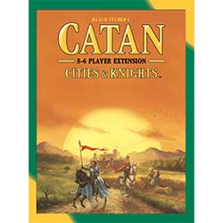 Catan (5th Edition): Expansion Cities & Knights 5-6 Player Extension | Grognard Games