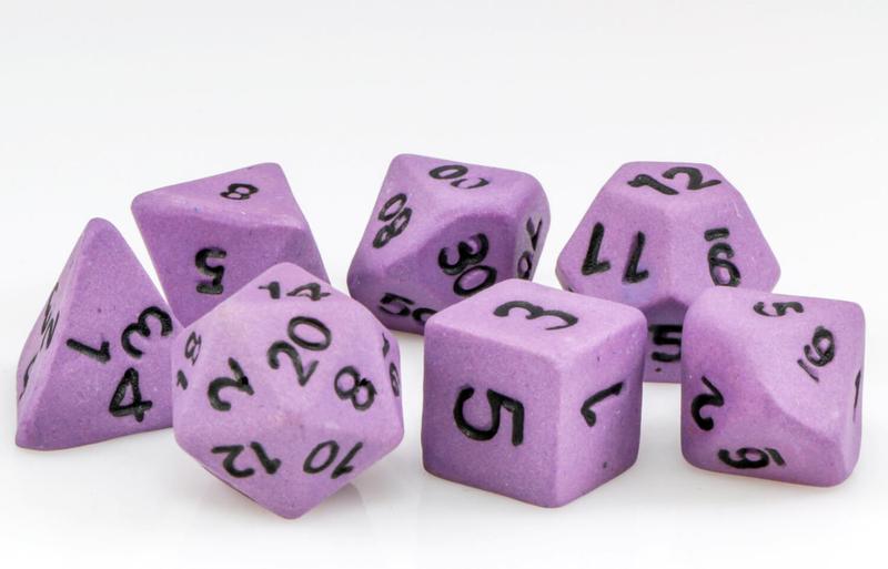 Ceramic Dice: Regal Regent 7 Dice Set | Grognard Games