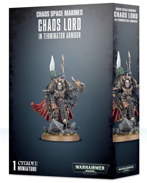 Chaos Lord/ Sorcerer in Terminator Armour | Grognard Games