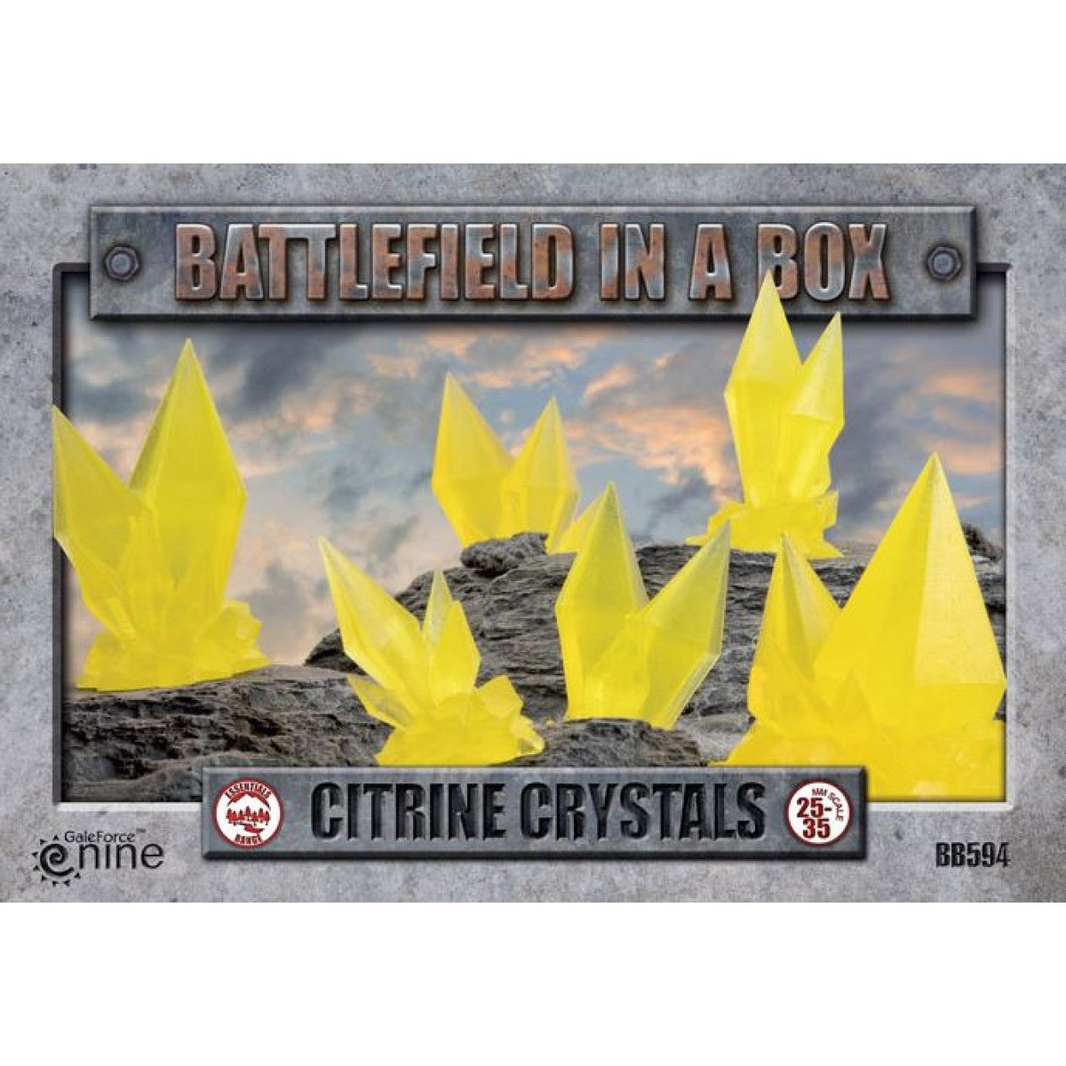 BB594 Citrine Crystals | Grognard Games